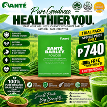 Santé Barley Pure Barley Grass Powder 10 Sachets | Trial Pack - Pure Barley Online Shop