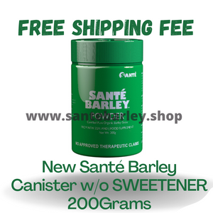 Santé Barley Canister W/O Sweetener - Sante Barley Online Shop